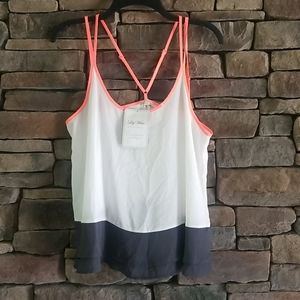 Lily White Top. New with tags